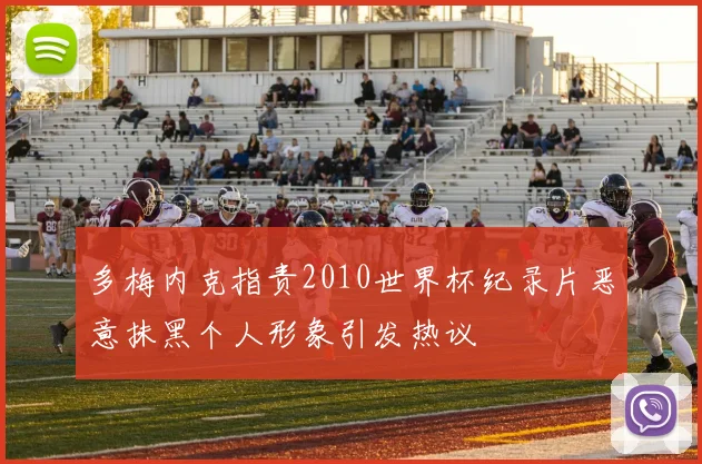 多梅内克指责2010世界杯纪录片恶意抹黑个人形象引发热议